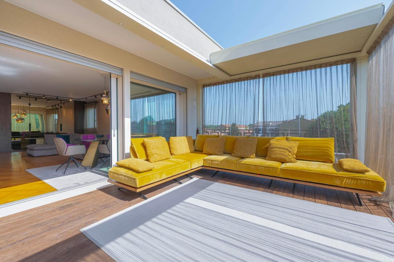 Apartamento Venice New Luxury Penthouse - Free Parking And Roof Terrace *